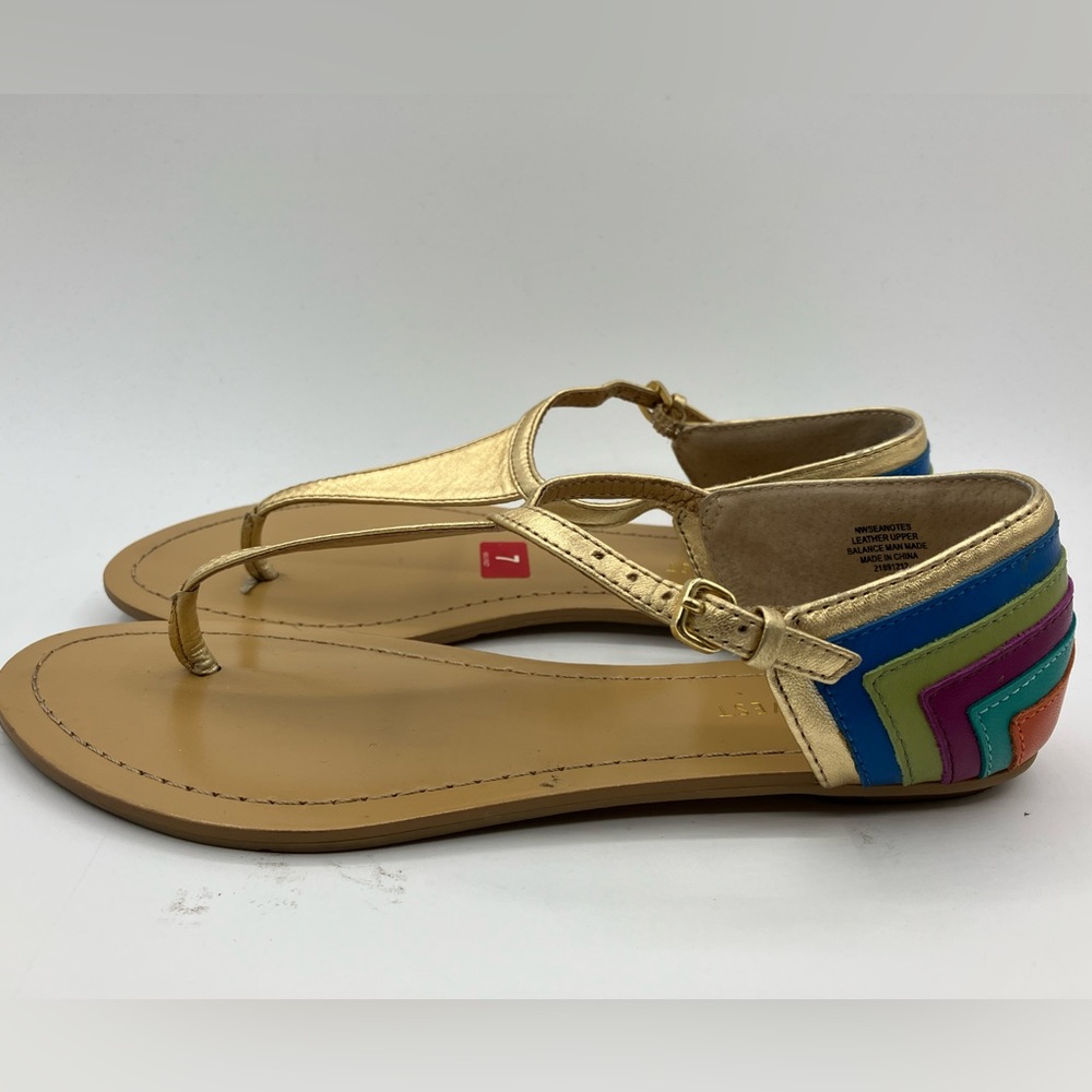 Nine West Rainbow Sandals Women Size 7